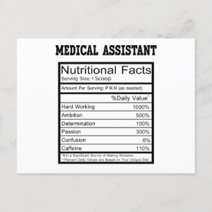 Carte Postale Assistant Médicale
