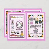 Carte Postale Assistant Nelushia - Élément néodyme (Devant / Derrière)