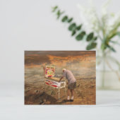 Carte Postale Assistant Pinball (Debout devant)