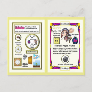 Carte Postale Assistant Selenice - Élément de sélénium