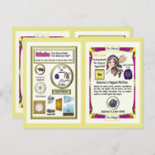 Carte Postale Assistant Selenice - Élément de sélénium (Devant / Derrière)