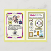 Carte Postale Assistant Selenice - Élément de sélénium (Dos)