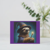 Carte Postale Assistant Sloth (Debout devant)