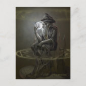 Carte postale Assistant Thinker (Devant)