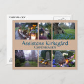Carte Postale Assistens Kirkegård Collage 2 (Devant / Derrière)