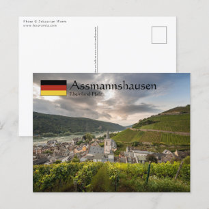 Carte Postale Assmannshausen Allemagne