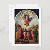 Carte Postale Assomption de la Vierge (Devant / Derrière)