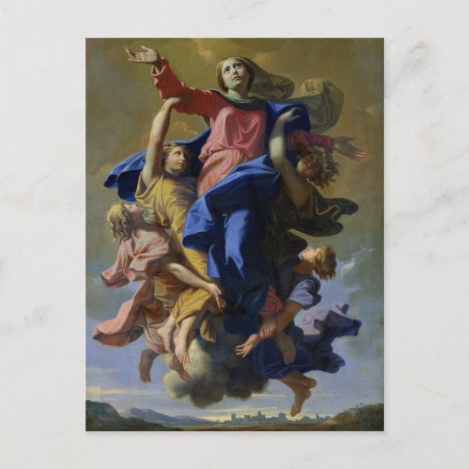 Carte Postale Assomption de la Vierge, 1649-50 (Devant)