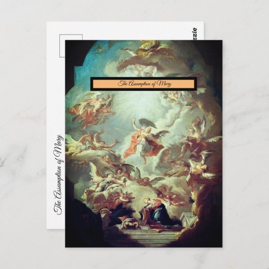 Carte Postale Assomption de Marie (Devant / Derrière)