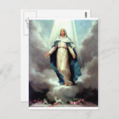 Carte Postale Assomption de Marie (Devant / Derrière)