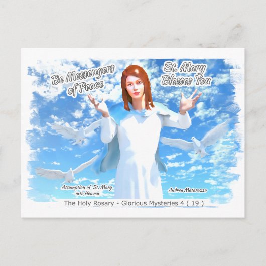 Carte Postale Assomption de Sainte Marie au Ciel 2 (Devant)