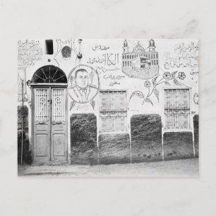 Carte Postale Assouan Egypte, Maison Décorée