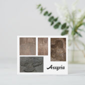 Carte postale assyrienne (Debout devant)