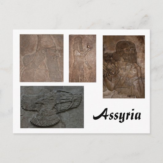 Carte postale assyrienne (Devant)