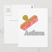 Carte Postale Asthme (Devant / Derrière)
