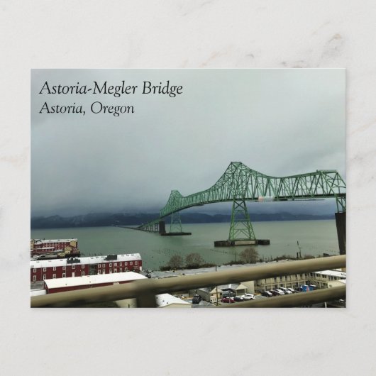 Carte Postale Astoria-Megler Bridge, Astoria (Devant)