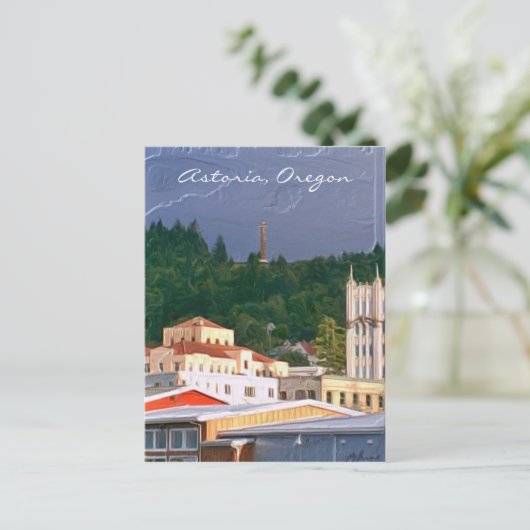 Carte Postale Astoria Oregon (Debout devant)