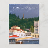 Carte Postale Astoria Oregon (Devant)