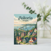 Carte Postale Astoria, Oregon (Debout devant)