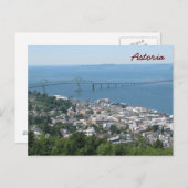Carte Postale Astoria, Oregon (Devant / Derrière)