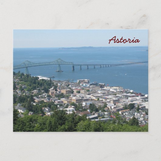Carte Postale Astoria, Oregon (Devant)
