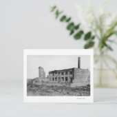 Carte Postale Astoria, Oregon Fire Vue d'Astoria Natl. Station (Debout devant)