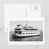 Carte Postale Astoria, Oregon Vue du ferry Astoria Photo (Devant / Derrière)