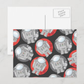 Carte Postale Astronaught (Devant / Derrière)