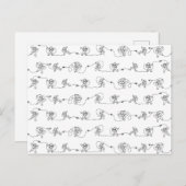 Carte postale Astronaut (Devant / Derrière)