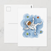 Carte Postale Astronaut (Devant / Derrière)