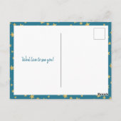 Carte Postale Astronaut Boy Space 1st Birthday Photo (Dos)