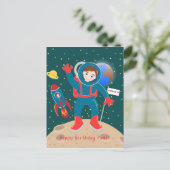 Carte Postale Astronaute (Debout devant)