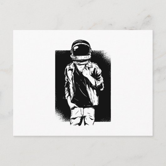 Carte Postale Astronaute (Devant)