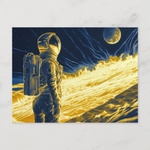 Carte Postale Astronaute