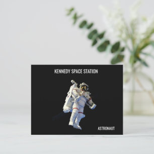 Carte Postale Astronaute de la station spatiale Kennedy