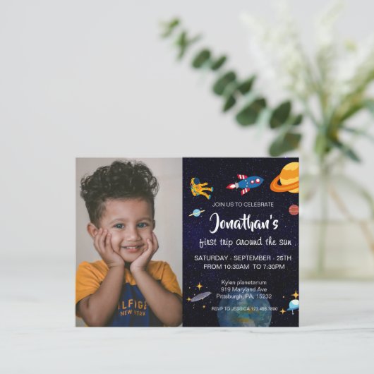 Carte Postale Astronaute Mignon (Debout devant)