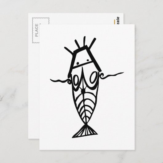 Carte Postale Astronautes anciens (Devant / Derrière)