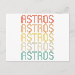 Carte Postale Astros de Women