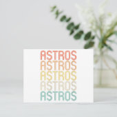 Carte Postale Astros féminins  (Debout devant)