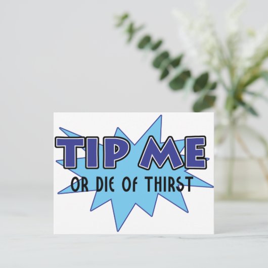 Carte Postale Astuce-moi.... (Debout devant)