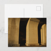 Carte Postale At dusk, under the bridge (Devant / Derrière)