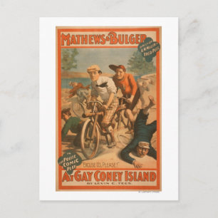 Carte Postale "At gay Coney Island" Poster de la comédie musical