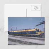 Carte Postale AT&SF EMD FT, set (Devant / Derrière)