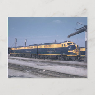 Carte Postale AT&SF EMD FT, set