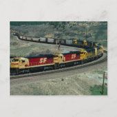 CARTE POSTALE AT&SF GE (Devant)