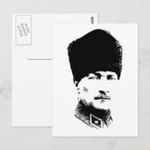 Carte Postale Ataturk (Devant / Derrière)