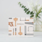 Carte Postale Atelier de bois (Debout devant)