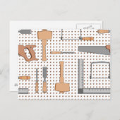 Carte Postale Atelier de bois (Devant / Derrière)