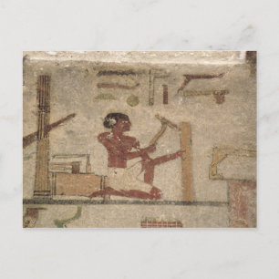 Carte Postale Atelier du charpentier