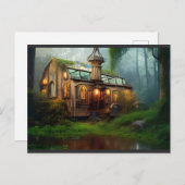 Carte Postale Atelier sur la rivière | Steampunk (Devant / Derrière)